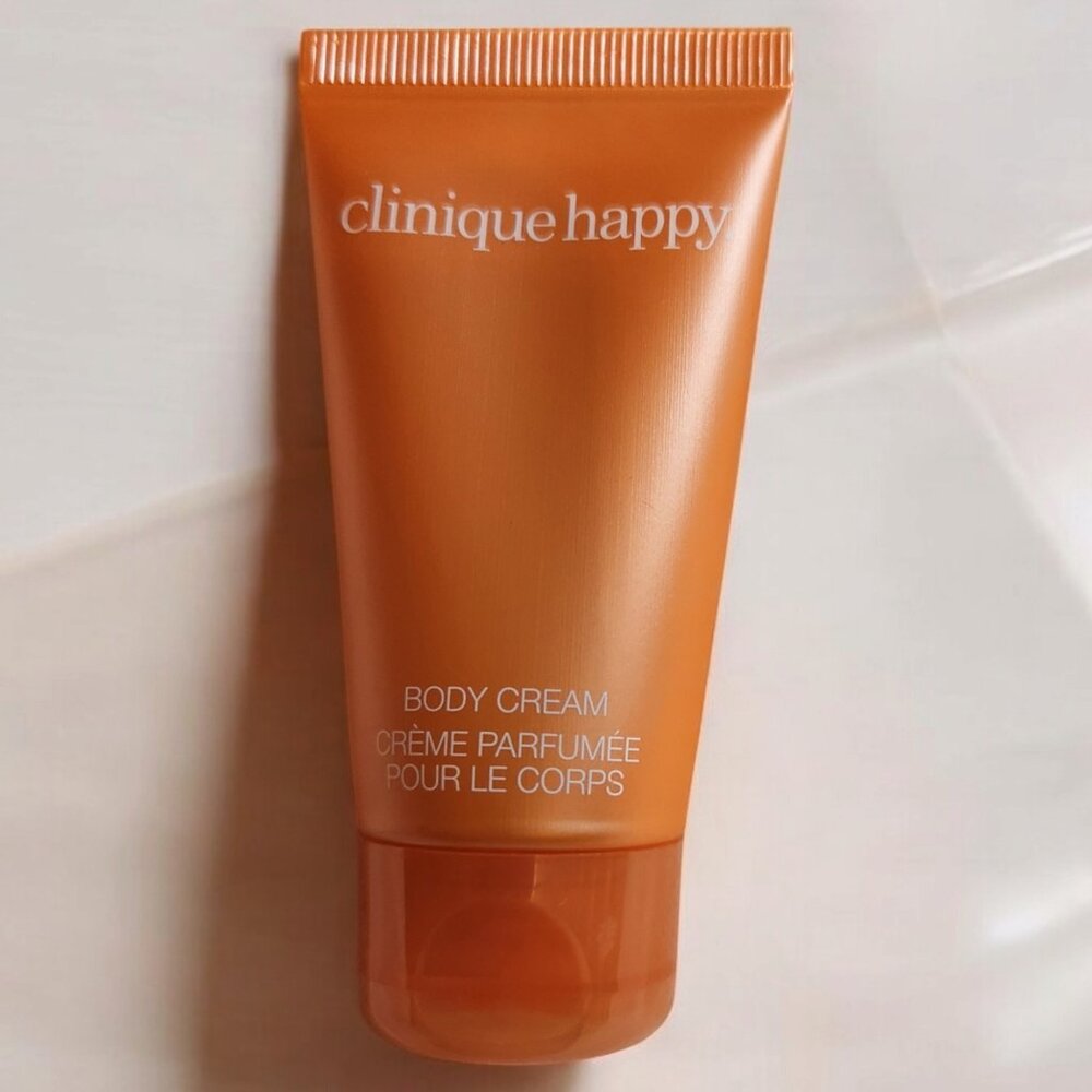 Clinique Happy Scented Body Cream 1oz/30mL Travel Size (New)